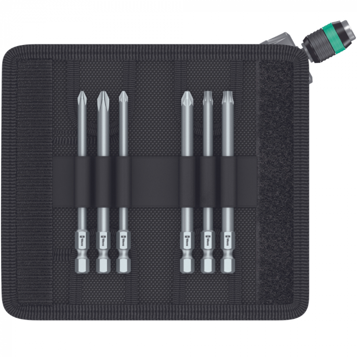 Set de surubelnita si biti, 13 piese, Kraftform Kompakt Pistol RA 4 [2]