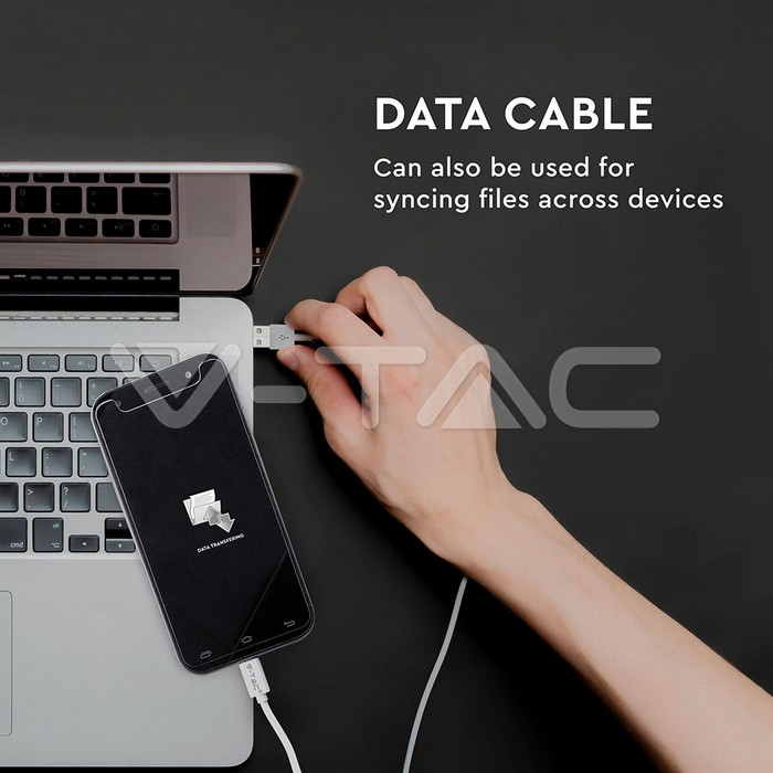 Set incarcare - adaptor de călătorie cablu USB tip C Alb [2]