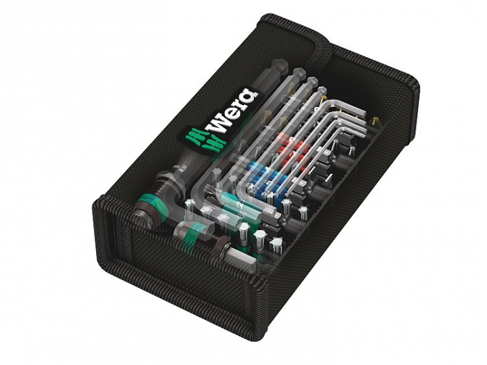 Set maner surubelnita cu biti + chei hex, 52 buc [5]