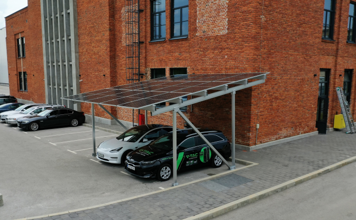 Sistem Solar Carport, Invertor 8kW, Stocare 20kW, Doua Masini [13]