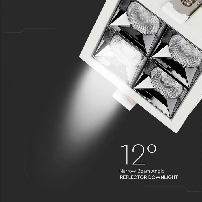 Spot LED V-TAC, 16W, Cip Samsung, Unghi 12° / 38°, 5 ani garantie [8]
