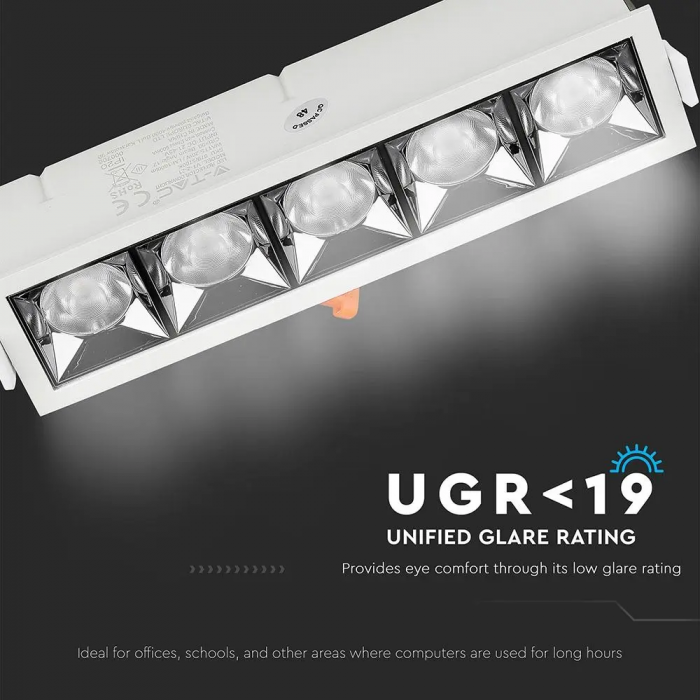Spot LED V-TAC, 20W, Cip Samsung, Unghi 12° / 38°, 5 ani garantie [13]