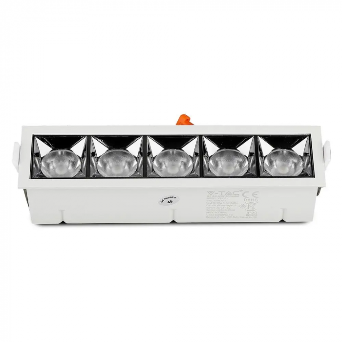 Spot LED V-TAC, 20W, Cip Samsung, Unghi 12° / 38°, 5 ani garantie [3]
