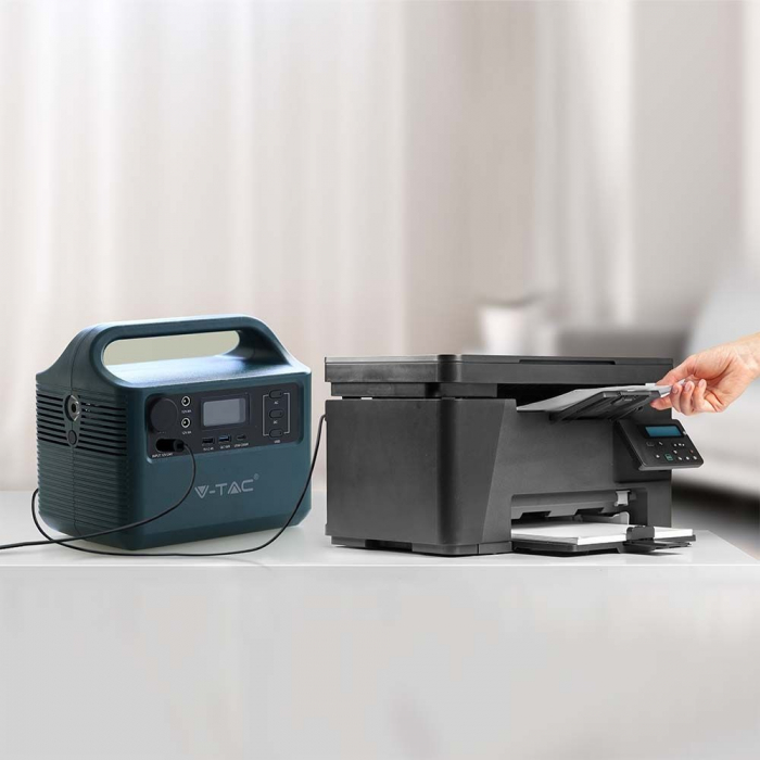 Statie de stocare portabila V-TAC, 300W, Port USB, USB-C, QUICK CHARGE [5]
