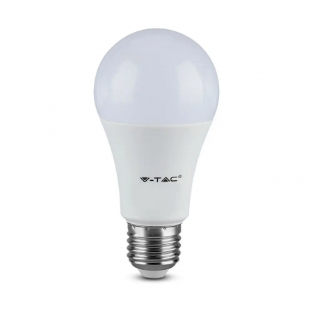 Bec LED V-TAC, 9.5W, E27, A60, 3000K, 160 lm/W, Garantie 5 ani [0]