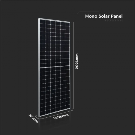 Panou fotovoltaic V-TAC, 450W, Monofacial, Garantie 10 ani [12]