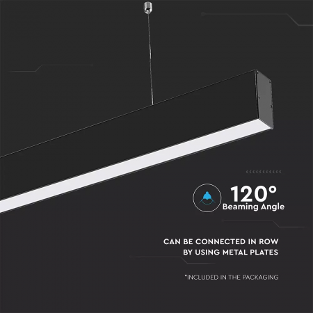 Lampa LED Liniara V-TAC, 40W, Cip Samsung, Montaj Suspendat, 5 Ani Garantie [5]