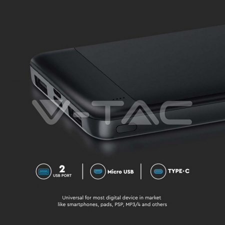10000mAh power bank Cu incărcare rapidă negru [2]
