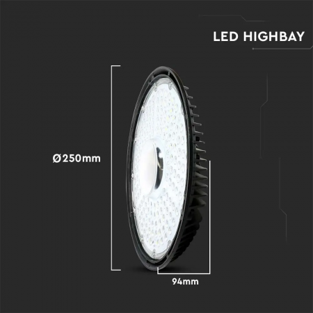 Highbay LED V-TAC, Slim, Cip Samsung, 115lm/W, 90°, 5 ani garantie [3]