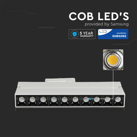Proiector de sina LED V-TAC, 25W, Cip Samsung, 2700K, 5 ani Garantie [5]