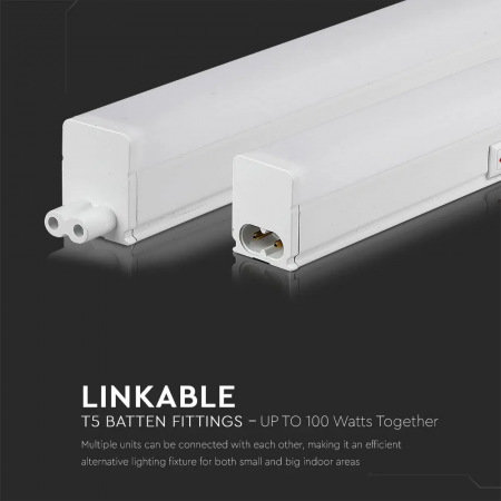 Lampa LED T5 V-TAC, 16W, Conectabila, Cip Samsung, 120cm, 5 ani Garantie [7]