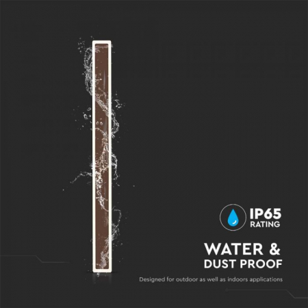 17W Lumină de perete LED Corp Ruginiu 3000K IP65 [4]