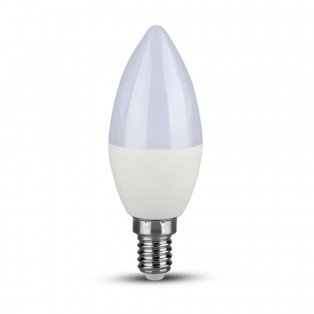 Bec LED V-TAC, 4.5W, 470lm, E14, Lumânare, Cip Samsung [0]