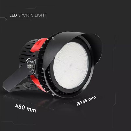 Proiector LED pentru teren de Sport, 500W, V-TAC, Dimabil, 5000K, 45° [8]