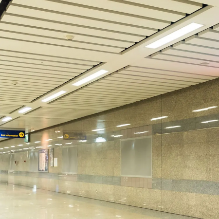 Lampa LED Liniara V-TAC, 40W, Cip Samsung, Montaj Incastrat, Conectabila, Garantie 5 ani, Gri [4]