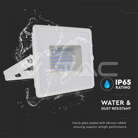 50W Proiector LED SMD E-Series G2 corp alb 4000K [3]