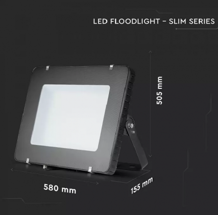 Proiector LED V-TAC Slim, 500W, Cip SAMSUNG, 120lm/w, 60000lm [5]