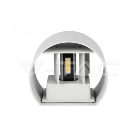 Aplici de perete - 6W Аplică LED Bridglux Cip Corp Gri Rotund Alb cald