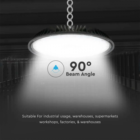 Highbay LED V-TAC, Slim, Cip Samsung, 115lm/W, 90°, 5 ani garantie [6]