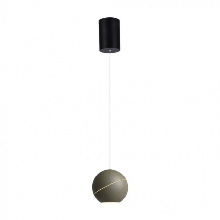 Pendule - 8.5W LED Lampă Suspendată Φ180 Cablu Ajustabil Touch On/Of Corp Auriu 3000K