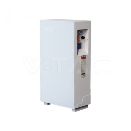 Acumulator V-TAC 16 kWh IP20 6000 Cicluri Corp ALB Din Sticla [1]