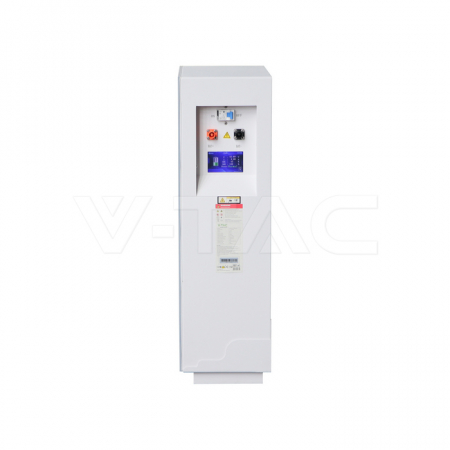 Acumulator V-TAC 16 kWh IP20 6000 Cicluri Corp ALB Din Sticla [3]