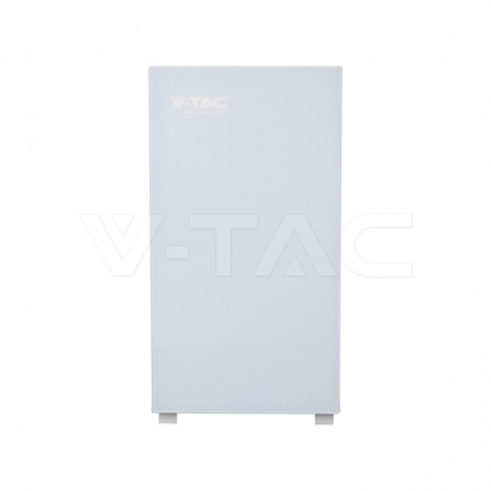 Promotii - Acumulator V-TAC 16 kWh IP20 6000 Cicluri Corp ALB Din Sticla