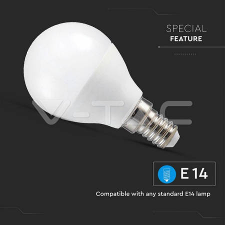 Bec LED 4.5W E14 P45 SMART RGB, Alb , Alb Cald [1]
