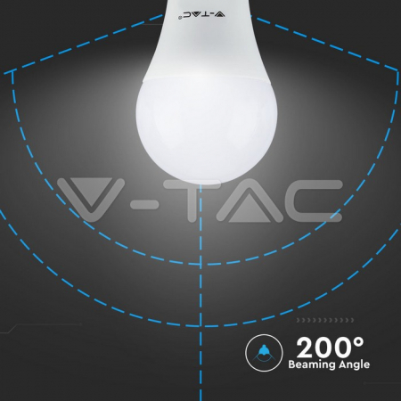 Bec LED 9.5W E27 A60 plastic 4000K 160 lm/W [2]