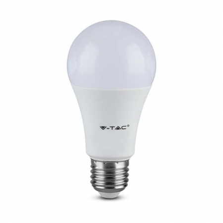 Becuri LED - Bec LED 9W E27 A60 Thermoplatic Alb Cald (2700K)