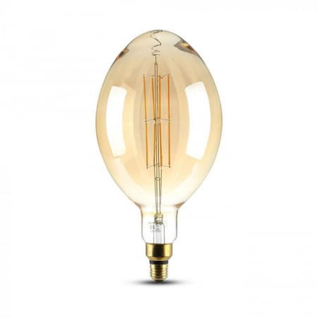 Bec Led decorativ cu Filament V-TAC, 8W, 2000K, E27, Dimabil [0]