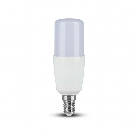 Bec LED V-TAC, 7.5W, 660lm, E14, T37, Cip Samsung, 5 ani garantie, Lumina Rece [0]
