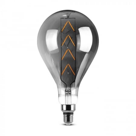 Iluminat Interior - Bec LED V-TAC, 8W, E27, G165, Gri, fumuriu, Dimabil, 2200K