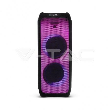Accesorii digitale - Boxa Reîncărcabilă Un Microfon RF Control RGB 2 x 10 inch 100W