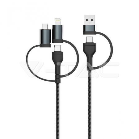 Accesorii digitale - Cablu de incărcare 2 in 3
