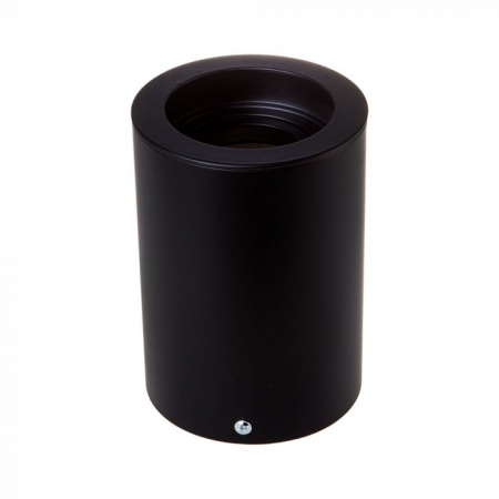 Carcase Spot - Carcasa Spot GU10, Negru, IP20, Montaj Aparent, Rotund