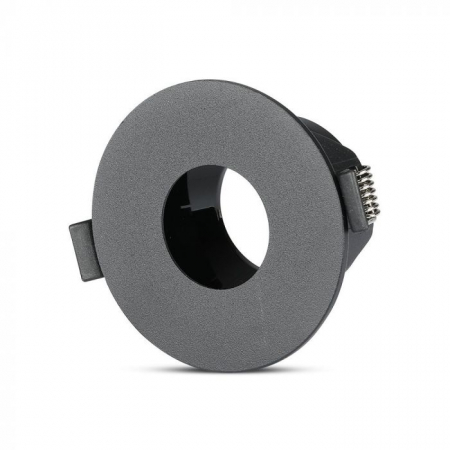 Carcase Spot - Carcasa Spot GU10, Negru, IP20, Rotund