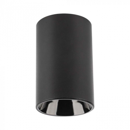 Carcase Spot - Carcasa Spot GU10, Negru, Rotund, IP20, Montaj Aplicat