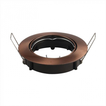Carcase Spot - Carcasa Spot Gu10, Rotund, Bronz
