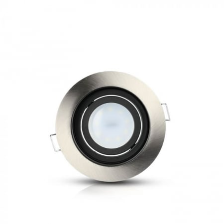 Carcasa SPOT GU10, Satin Nikel + Negru, IP20, Montaj Incastrat [1]