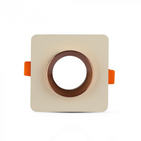 Carcase Spot - Carcasa Spot V-TAC, Gips, Roz-Gold