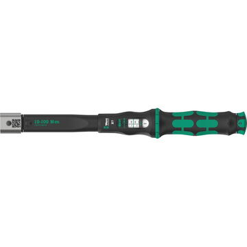 Scule si unelte Profesionale - Cheie dinamometrică Wera pentru scule de inserție Click-Torque X 7 (negru/verde, cu inserție pătrată 14x18mm)