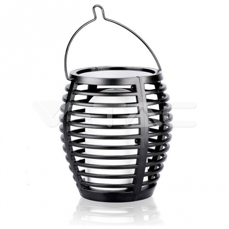 Iluminat Grădină - Corp incarcare solara aplicat, tarus sau suspendat flacara, 1W, V-TAC