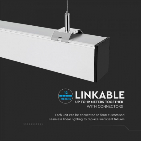 Corp Liniar LED V-TAC, 40W, 4000K, IP20 [6]