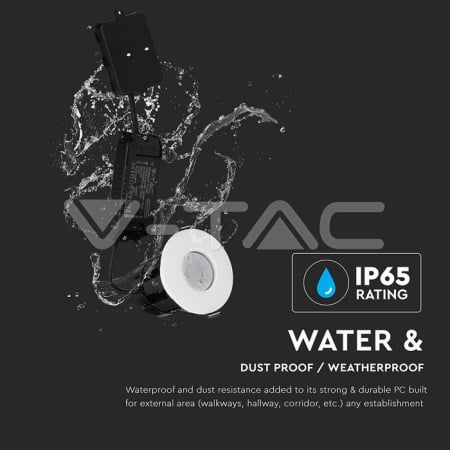 Downlight LED 10W Bluetooth Dimabilă și Rezistentă la foc ramă schimbabilă IP65 [2]