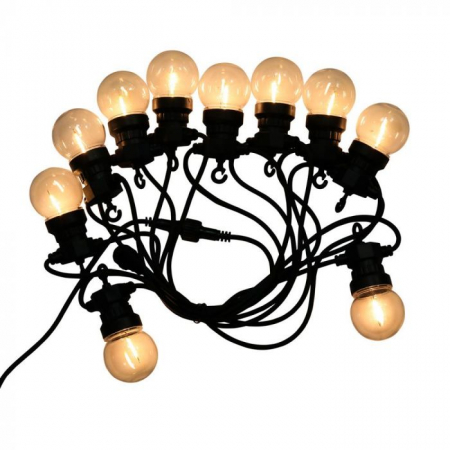 Ghirlanda Luminoasa V-TAC, 0.4W/Bec, 3000K, 5M, 10 becuri [1]