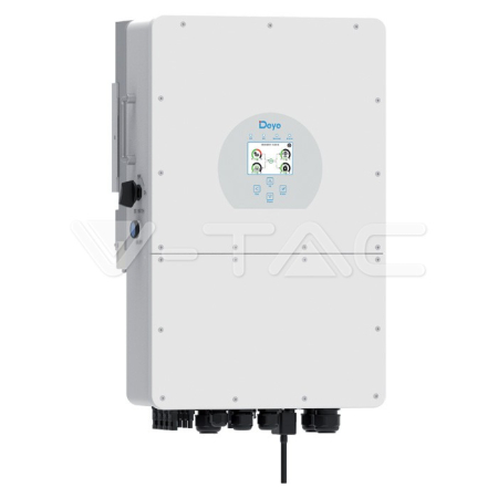 Invertoare Solare - Invertor Deye 10kW SUN-10K-SG02LP1-EU-AM3, IP65, Monofazat, Hibrid, 10 ani Garantie, Display LCD, Intrare pentru Generator, Low Voltage