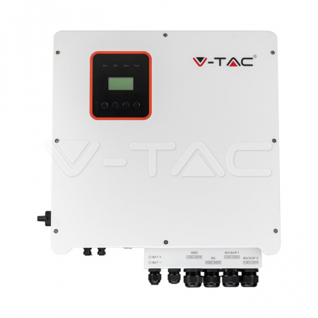 Invertor Solar 8kWh Hibrid On/Off Grid Trifazat 3 ani Garanție IP65 [0]