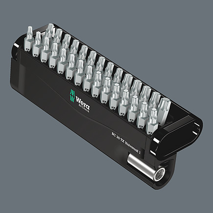 Kit: capete de şurubelniţă; Torx®; 25mm; Fixare: 1/4" - C6,3mm [1]