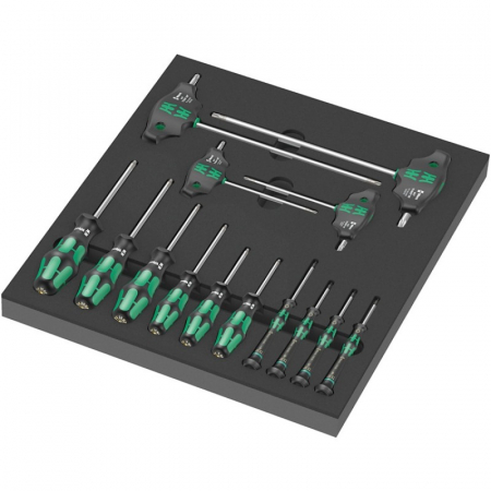 Scule si unelte Profesionale - Kit surubelnite in insertie de spuma  Torx® - 14 bucati